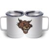 10 oz. White Stainless Steel Coffee Mug Thumbnail