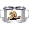 10 oz. White Stainless Steel Coffee Mug Thumbnail