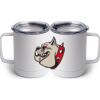 10 oz. White Stainless Steel Coffee Mug Thumbnail