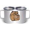 10 oz. White Stainless Steel Coffee Mug Thumbnail