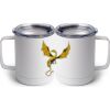 10 oz. White Stainless Steel Coffee Mug Thumbnail