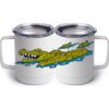 10 oz. White Stainless Steel Coffee Mug Thumbnail