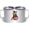 10 oz. White Stainless Steel Coffee Mug Thumbnail