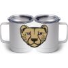 10 oz. White Stainless Steel Coffee Mug Thumbnail