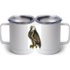 10 oz. White Stainless Steel Coffee Mug Thumbnail