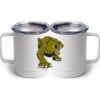10 oz. White Stainless Steel Coffee Mug Thumbnail