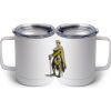 10 oz. White Stainless Steel Coffee Mug Thumbnail