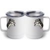 10 oz. White Stainless Steel Coffee Mug Thumbnail