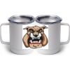 10 oz. White Stainless Steel Coffee Mug Thumbnail