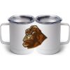 10 oz. White Stainless Steel Coffee Mug Thumbnail