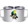 10 oz. White Stainless Steel Coffee Mug Thumbnail