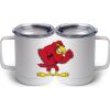 10 oz. White Stainless Steel Coffee Mug Thumbnail