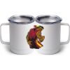 10 oz. White Stainless Steel Coffee Mug Thumbnail