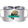 10 oz. White Stainless Steel Coffee Mug Thumbnail