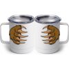10 oz. White Stainless Steel Coffee Mug Thumbnail