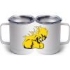 10 oz. White Stainless Steel Coffee Mug Thumbnail