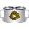 10 oz. White Stainless Steel Coffee Mug Thumbnail
