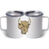 10 oz. White Stainless Steel Coffee Mug Thumbnail