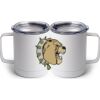 10 oz. White Stainless Steel Coffee Mug Thumbnail