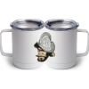 10 oz. White Stainless Steel Coffee Mug Thumbnail