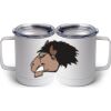 10 oz. White Stainless Steel Coffee Mug Thumbnail