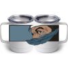 10 oz. White Stainless Steel Coffee Mug Thumbnail