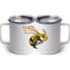 10 oz. White Stainless Steel Coffee Mug Thumbnail