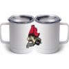 10 oz. White Stainless Steel Coffee Mug Thumbnail