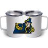 10 oz. White Stainless Steel Coffee Mug Thumbnail