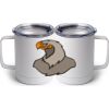 10 oz. White Stainless Steel Coffee Mug Thumbnail