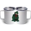 10 oz. White Stainless Steel Coffee Mug Thumbnail