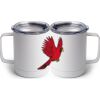 10 oz. White Stainless Steel Coffee Mug Thumbnail