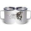 10 oz. White Stainless Steel Coffee Mug Thumbnail