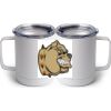 10 oz. White Stainless Steel Coffee Mug Thumbnail