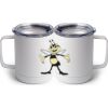 10 oz. White Stainless Steel Coffee Mug Thumbnail