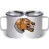 10 oz. White Stainless Steel Coffee Mug Thumbnail