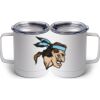 10 oz. White Stainless Steel Coffee Mug Thumbnail