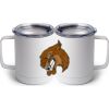 10 oz. White Stainless Steel Coffee Mug Thumbnail