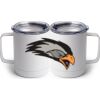 10 oz. White Stainless Steel Coffee Mug Thumbnail