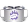 10 oz. White Stainless Steel Coffee Mug Thumbnail