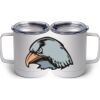 10 oz. White Stainless Steel Coffee Mug Thumbnail