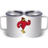 10 oz. White Stainless Steel Coffee Mug Thumbnail