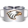 10 oz. White Stainless Steel Coffee Mug Thumbnail