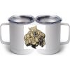 10 oz. White Stainless Steel Coffee Mug Thumbnail