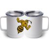 10 oz. White Stainless Steel Coffee Mug Thumbnail