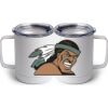 10 oz. White Stainless Steel Coffee Mug Thumbnail