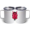 10 oz. White Stainless Steel Coffee Mug Thumbnail