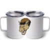 10 oz. White Stainless Steel Coffee Mug Thumbnail