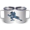 10 oz. White Stainless Steel Coffee Mug Thumbnail