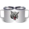 10 oz. White Stainless Steel Coffee Mug Thumbnail